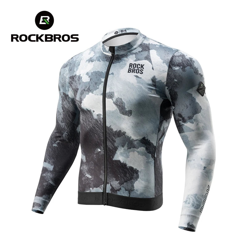 Long Sleeve Thermal Cycling Jersey for Cold Weather