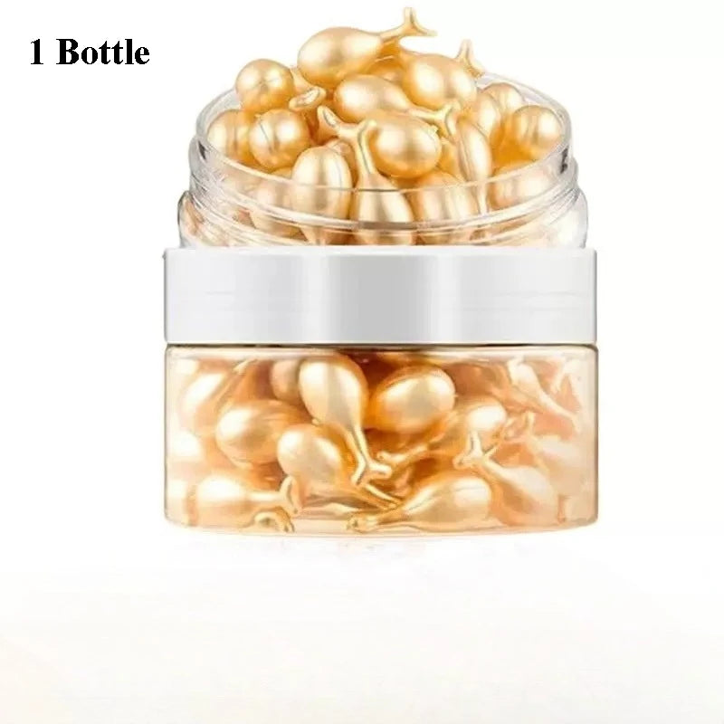 50Pcs Collagen Face Care Capsules Serum Spot Acne Wrinkle Remover Firming Whitening Hyaluronic Acid Essence Skin Care New style 