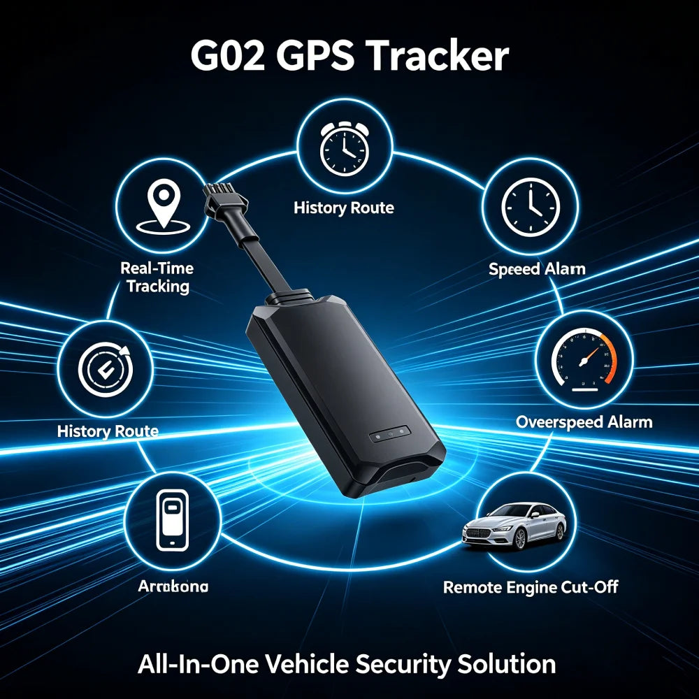 GPS Vehicle Tracker For Auto TrackerKing G17 9-90V Cut Off Fuel Mini GPS Tracker For Car J14/ST901