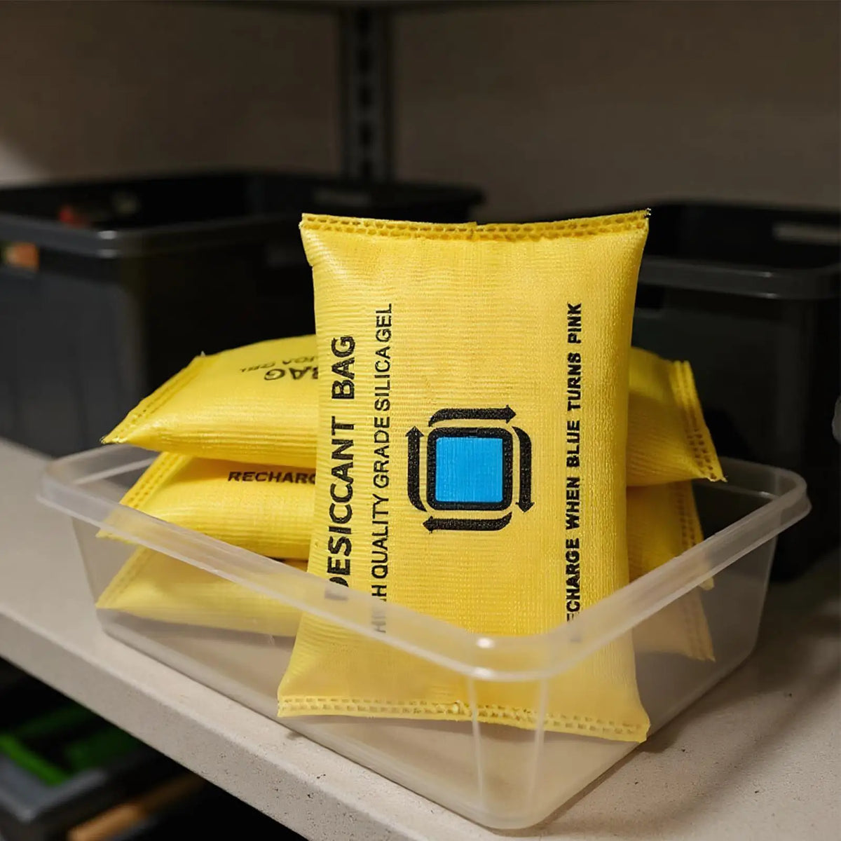 Reusable Moisture Absorber Bags for Closets and Cars