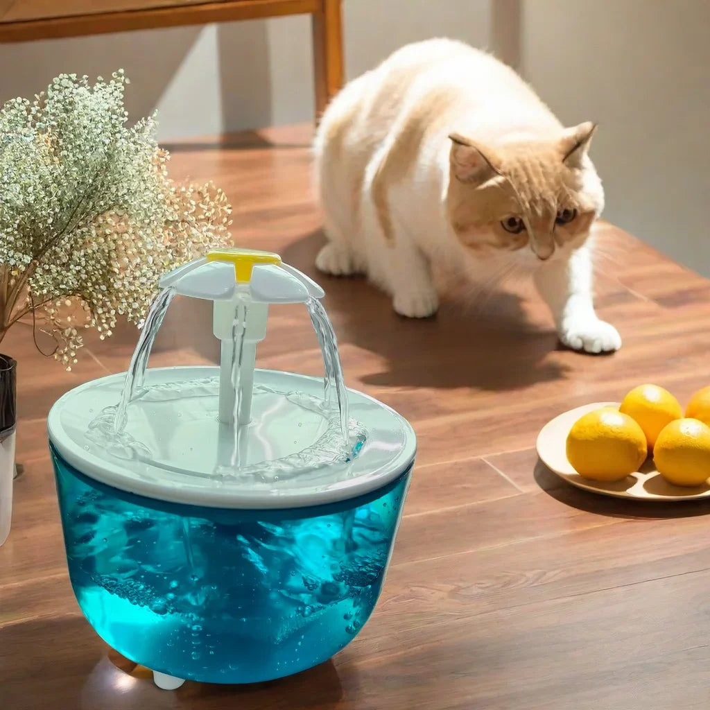1.2 L USB Pet Water Fountain for Cats & Small Dogs
