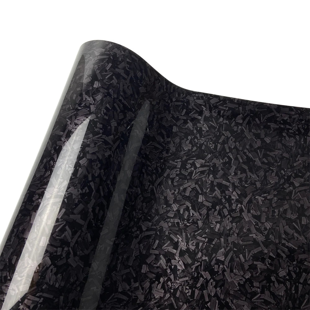Glossy Forged Carbon Fiber Vinyl Wrap