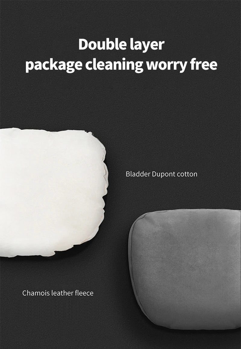 Almohada para el cuello del automóvil para soporte cómodo de cabeza y cuello