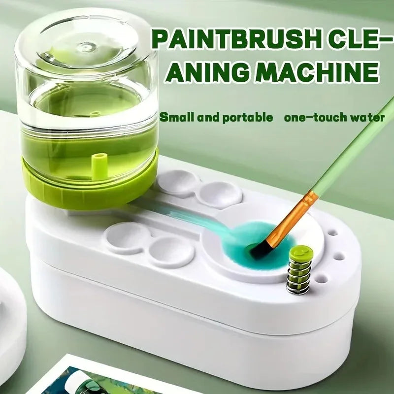 Water-Circulating Paintbrush Cleaner