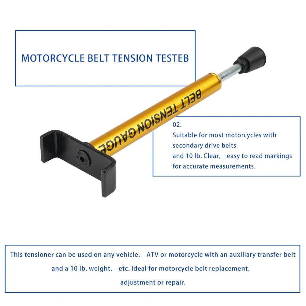 riemenspanningmeter met 10 lb deflectie