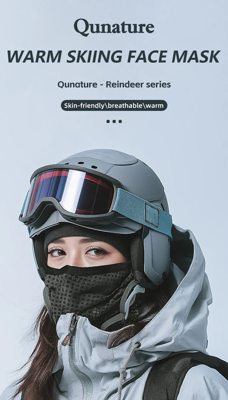 Termalna skijaška maska za lice, ovratnik za zimske sportove i aktivnosti na otvorenom