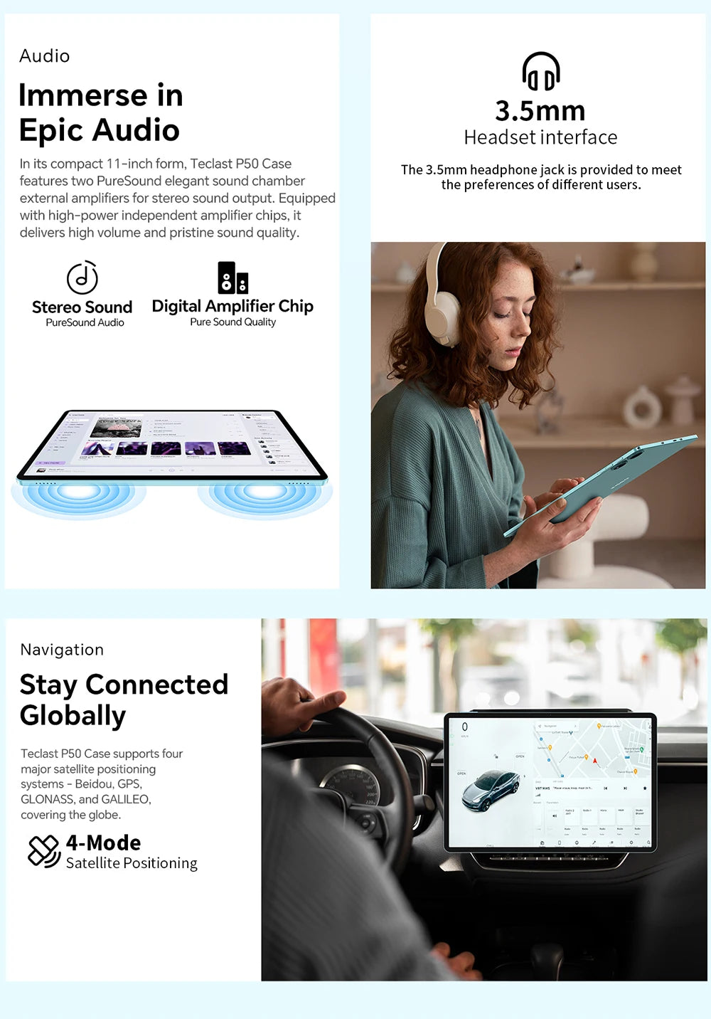 Θήκη Teclast P50 Android 15 Tablet