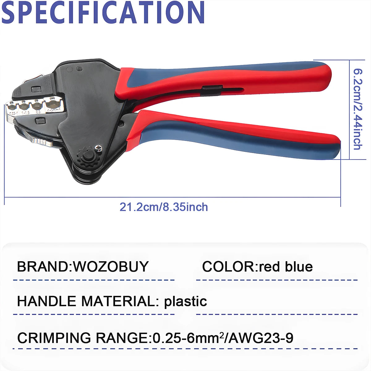 Interchangeable-Jaw Terminal Crimping Tool