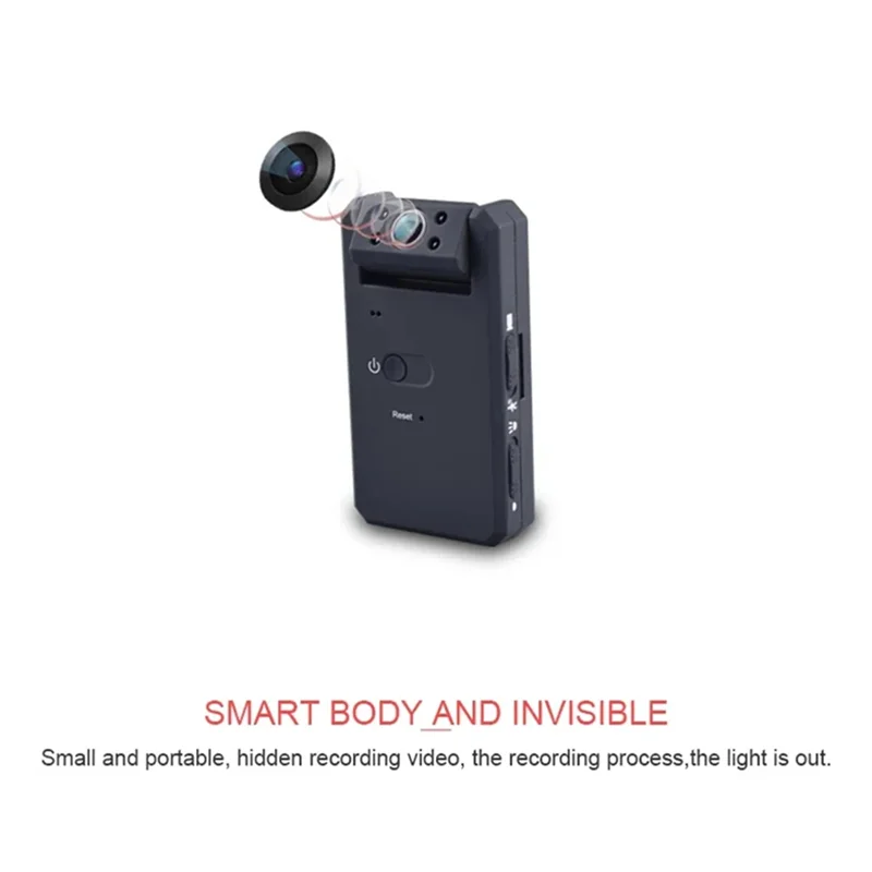 Câmeras IP Mini 1080P  Ângulo Aberto 180° Visão Noturna Mini Câmera Câmera de Ação ao Ar Livre Monitor de Bebe Detecção de Movimento Casa Inteligente