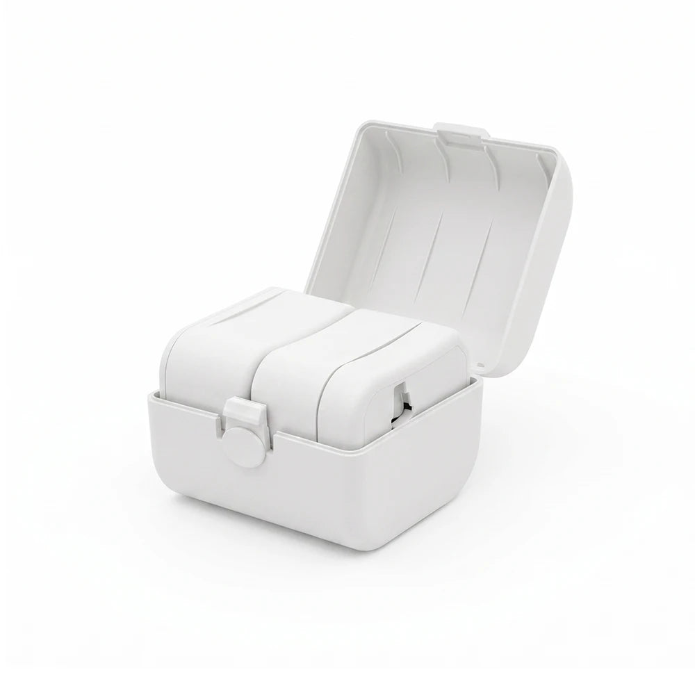 Adaptador de viagem EU/US/UK/AU com estojo de arrumação