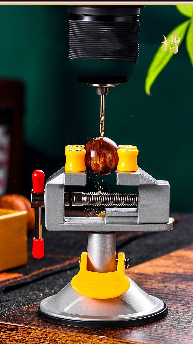 Vise de table à base d’aspiration mini, finition sélectionnée