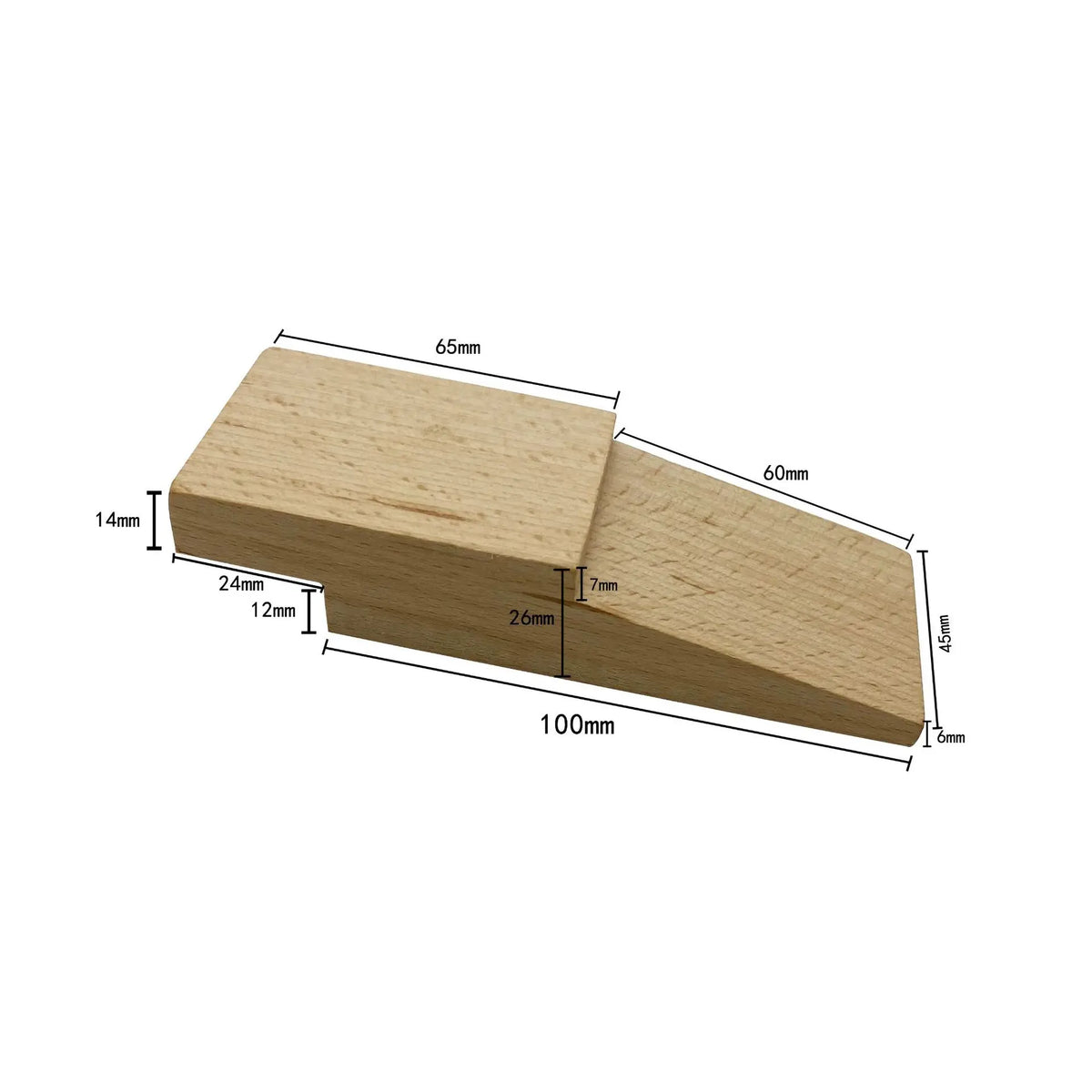 Wooden Jeweller's Bench Pin, Shape Options