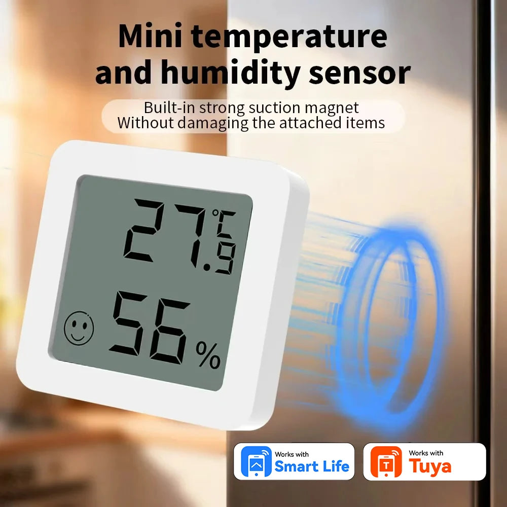 Bluetooth 5.2 Temperature and Humidity Sensor with LCD