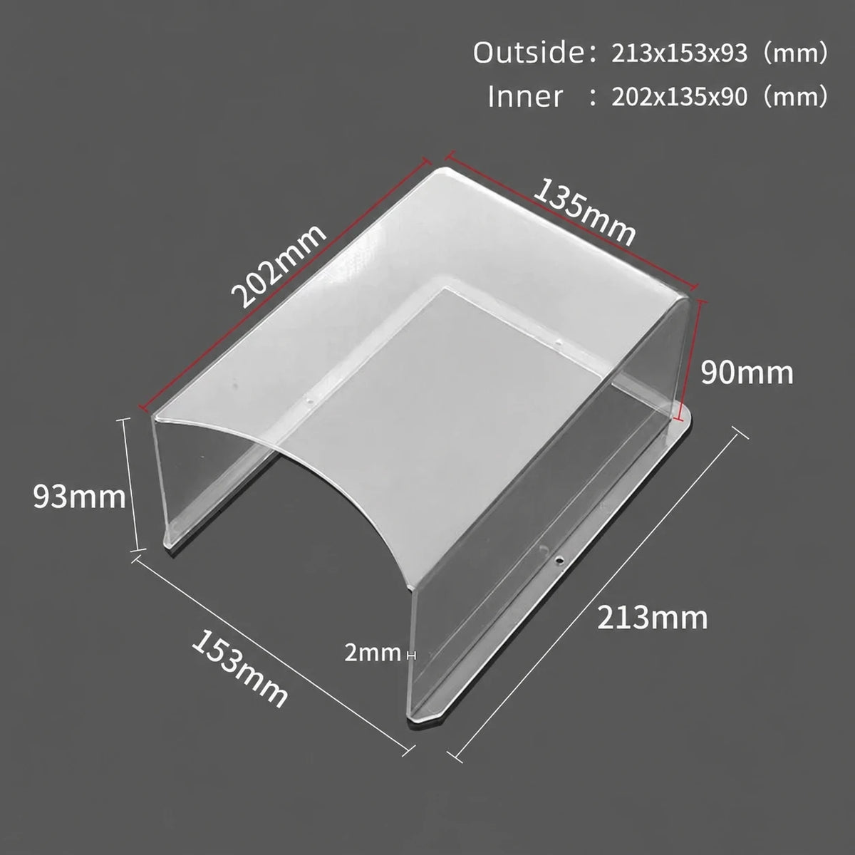 Outdoor Rain Cover for Access Control Keypads