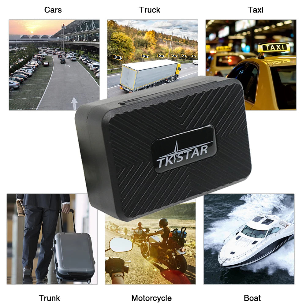 TKSTAR TK913 4G Mini GPS Nyomkövető Erős Mágnest 1500mAh Vízálló Autó GPRS Nyomkövető Követés Jármű Autó Hang APP