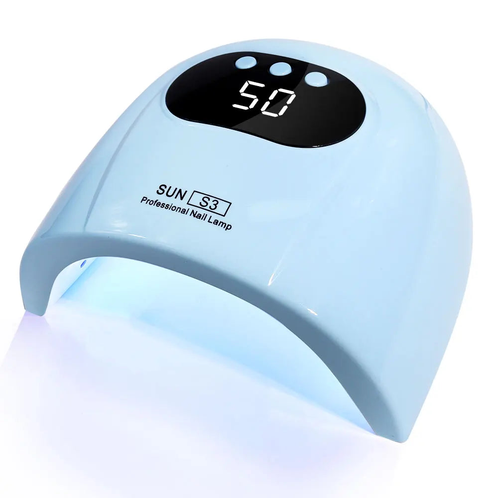 UV LED Nail Lamp Professional Gel Polishing Nail Light 24 LED Nail Art Quick Dryer for Nail Gel Curing Nail Salon Tool 