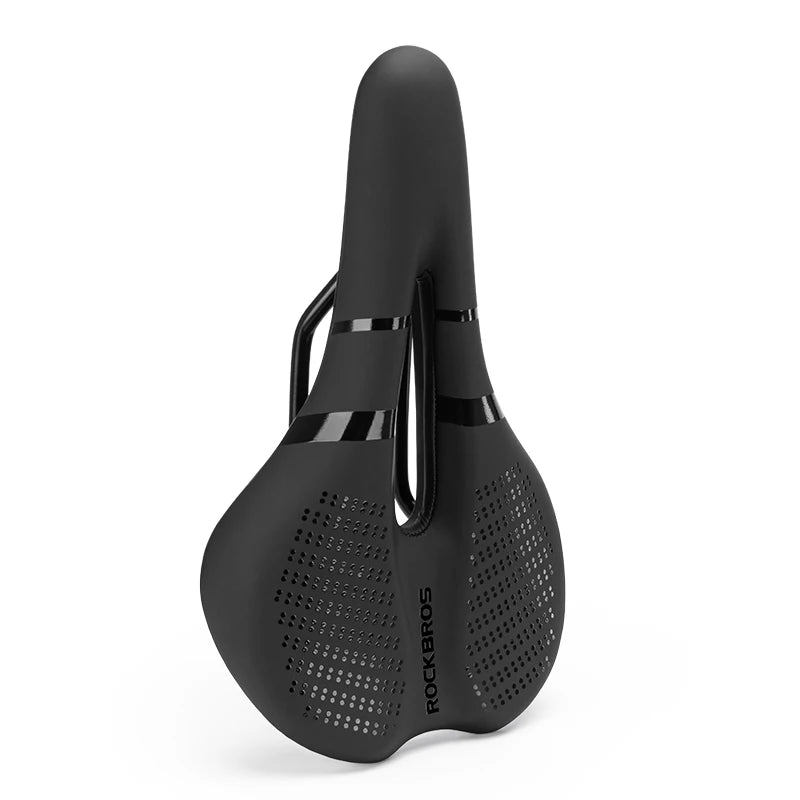 Ergonomické cyklistické sedlo, pohodlné kožené sedadlo na cestnú cyklistiku