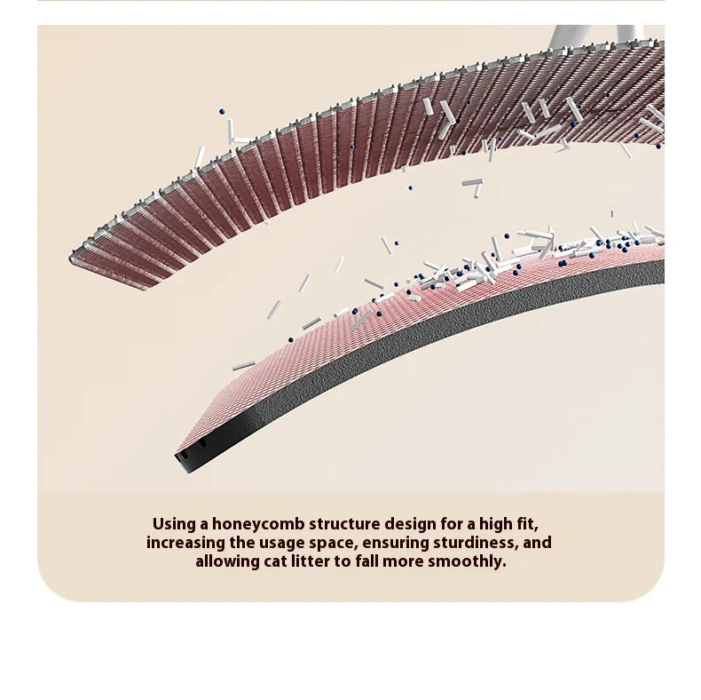 Cat Litter Mat 2-Layer Design Premium Sand Trapping Technology Waterproof Base Non-Slip Pet Floor Protector for Indoor Kittens 