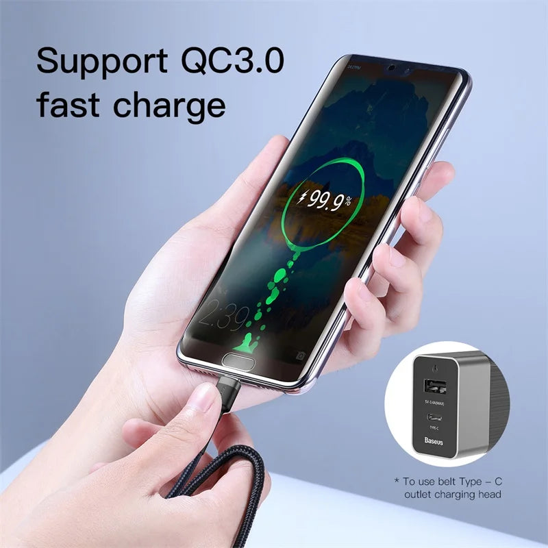 USB-C na USB-C nabíjací a dátový kábel 60W