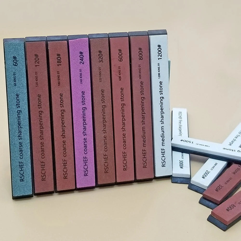 STONEGO Knife Sharpener Sharpening Professional Stone Fixed Grinding Stone Whetstone Water For Kitchen Tool 