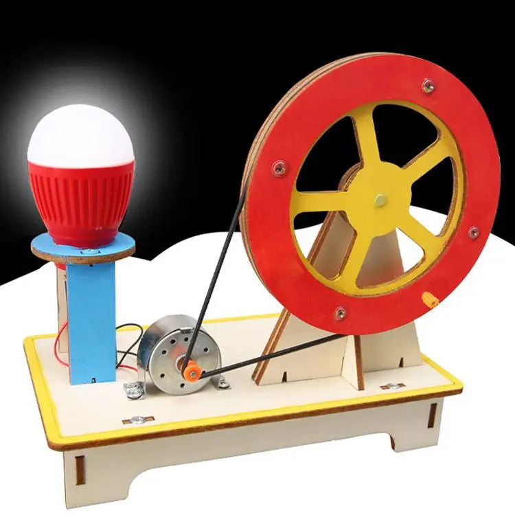Vitenskapssett for håndsveivgenerator