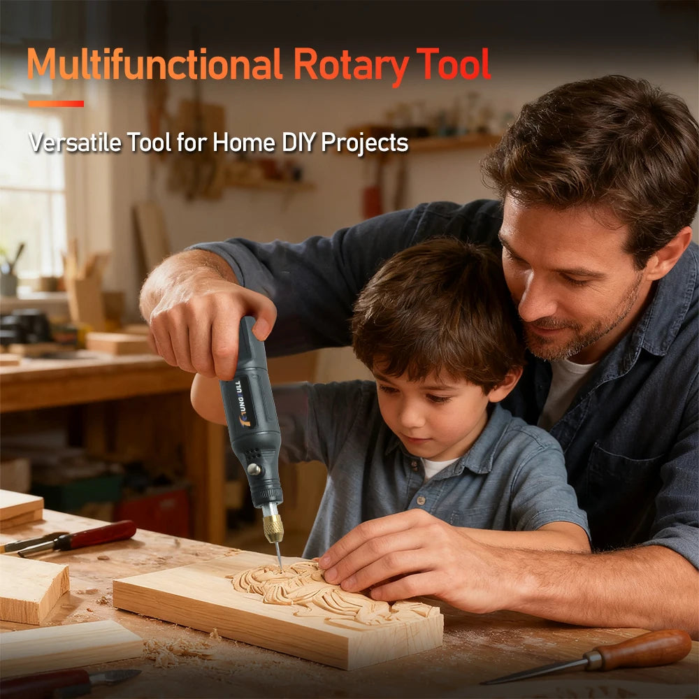 8065 Cordless Mini Rotary Tool with USB-C Charging