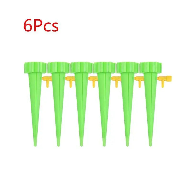 Automatic Drip Irrigation System Self Watering Spike for Flower Plants Greenhouse Garden Adjustable Auto Water Dripper Device 