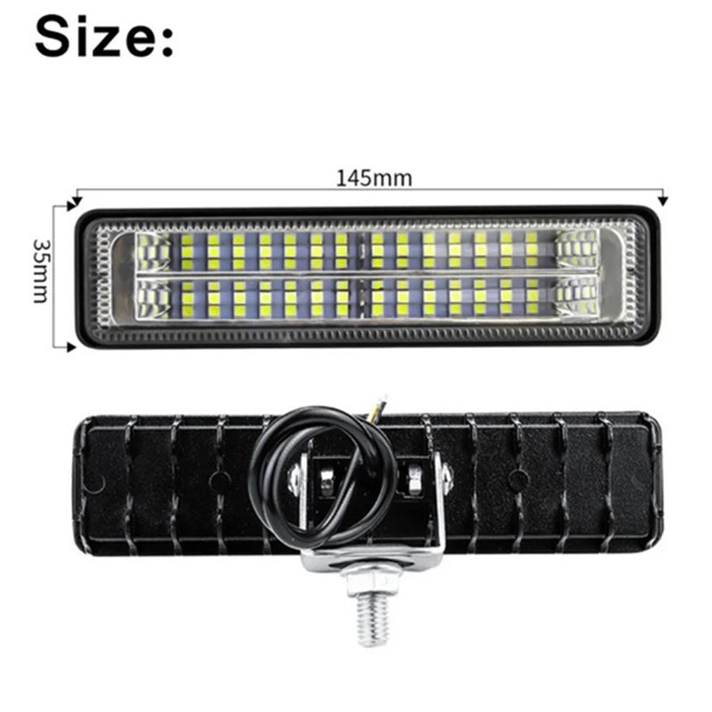2pc 84W 28LED Car Work Light 12V High Bright Spotlight