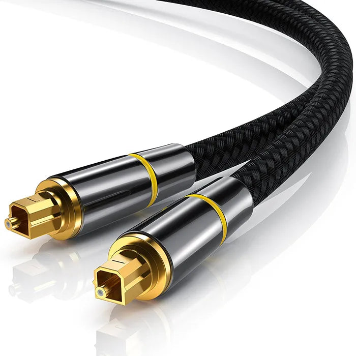 Digitální optický audio kabel Toslink, 1–3m