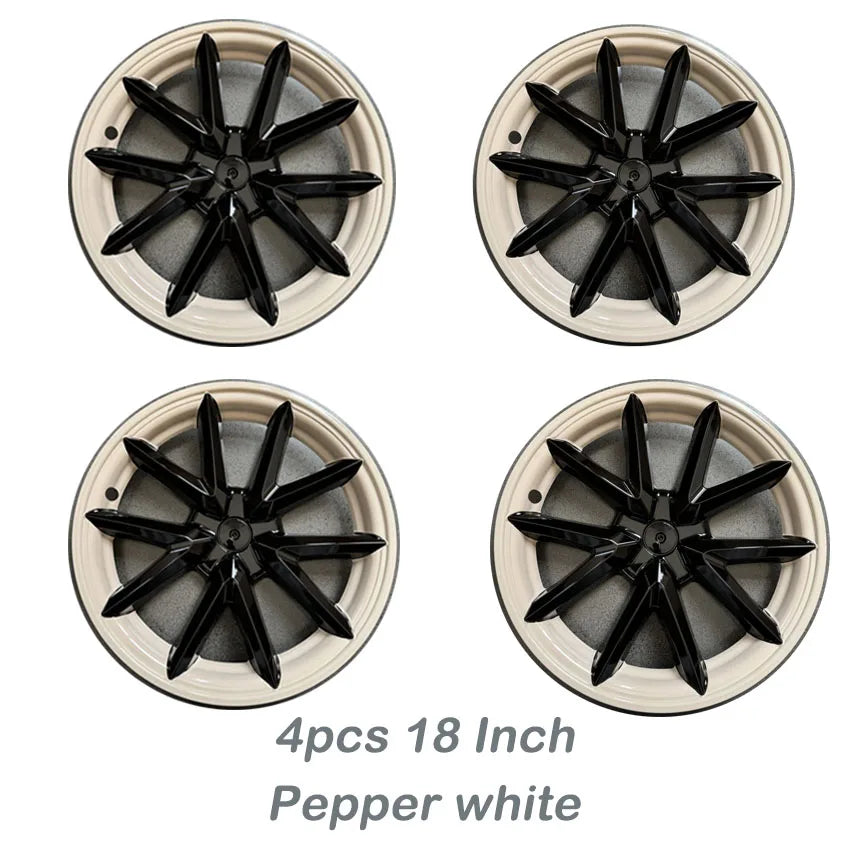 18" Tesla Model 3 Hubcap Set (2017–2023) Full Wheel Covers 4PCS