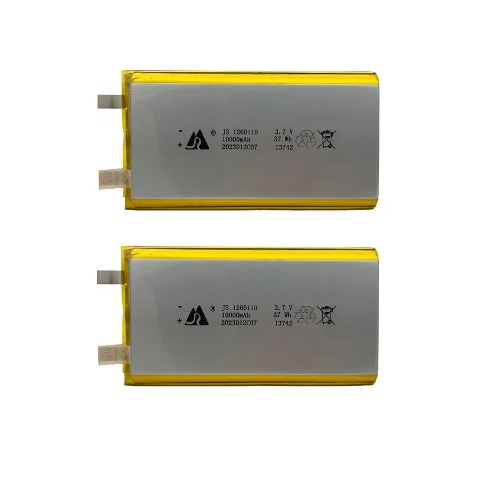 1260110 3.7V Lithium-Polymer Battery, Pack Options