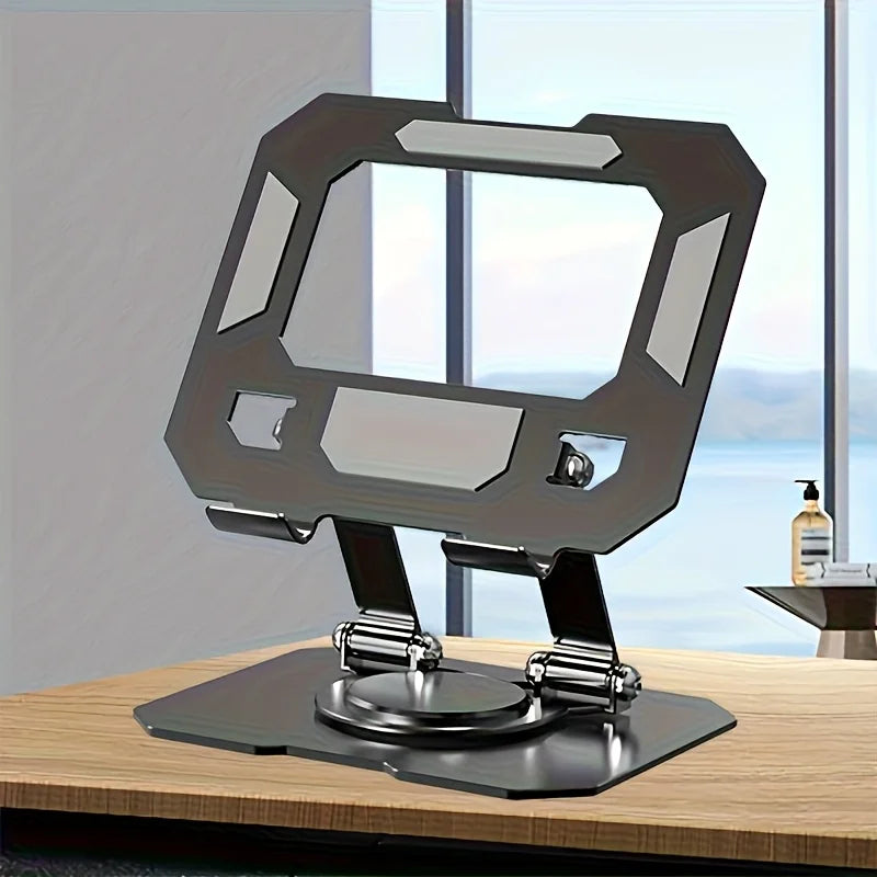 Adjustable Desktop Tablet Stand for Streaming and Recipes