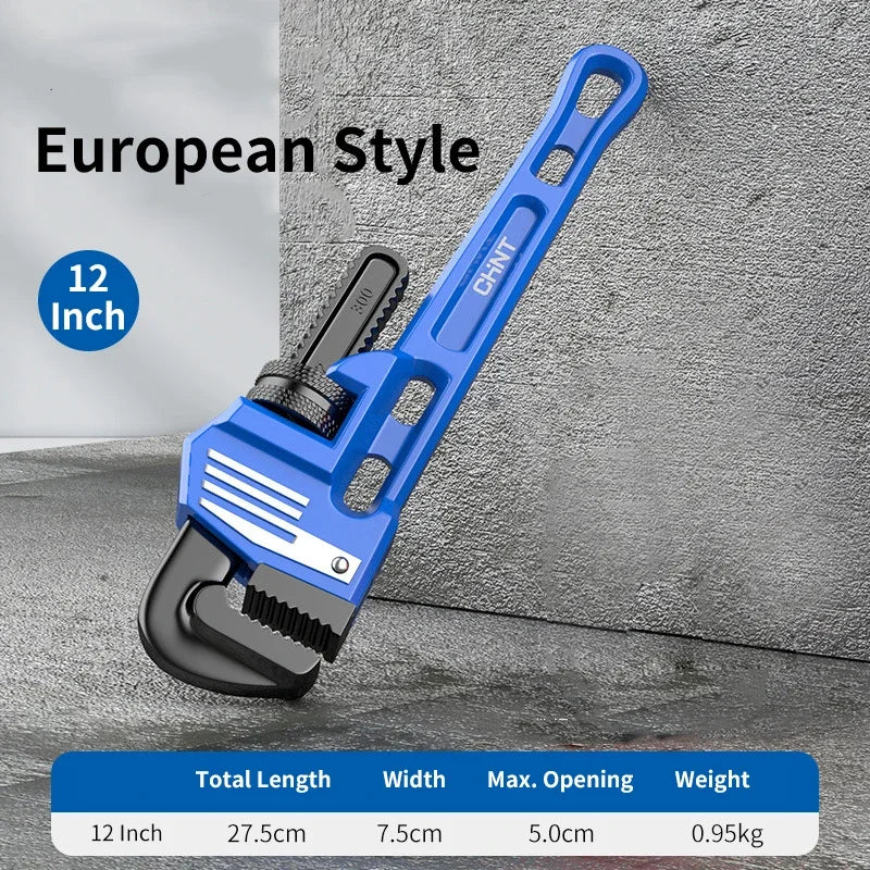 Adjustable Carbon-Steel Pipe Wrench