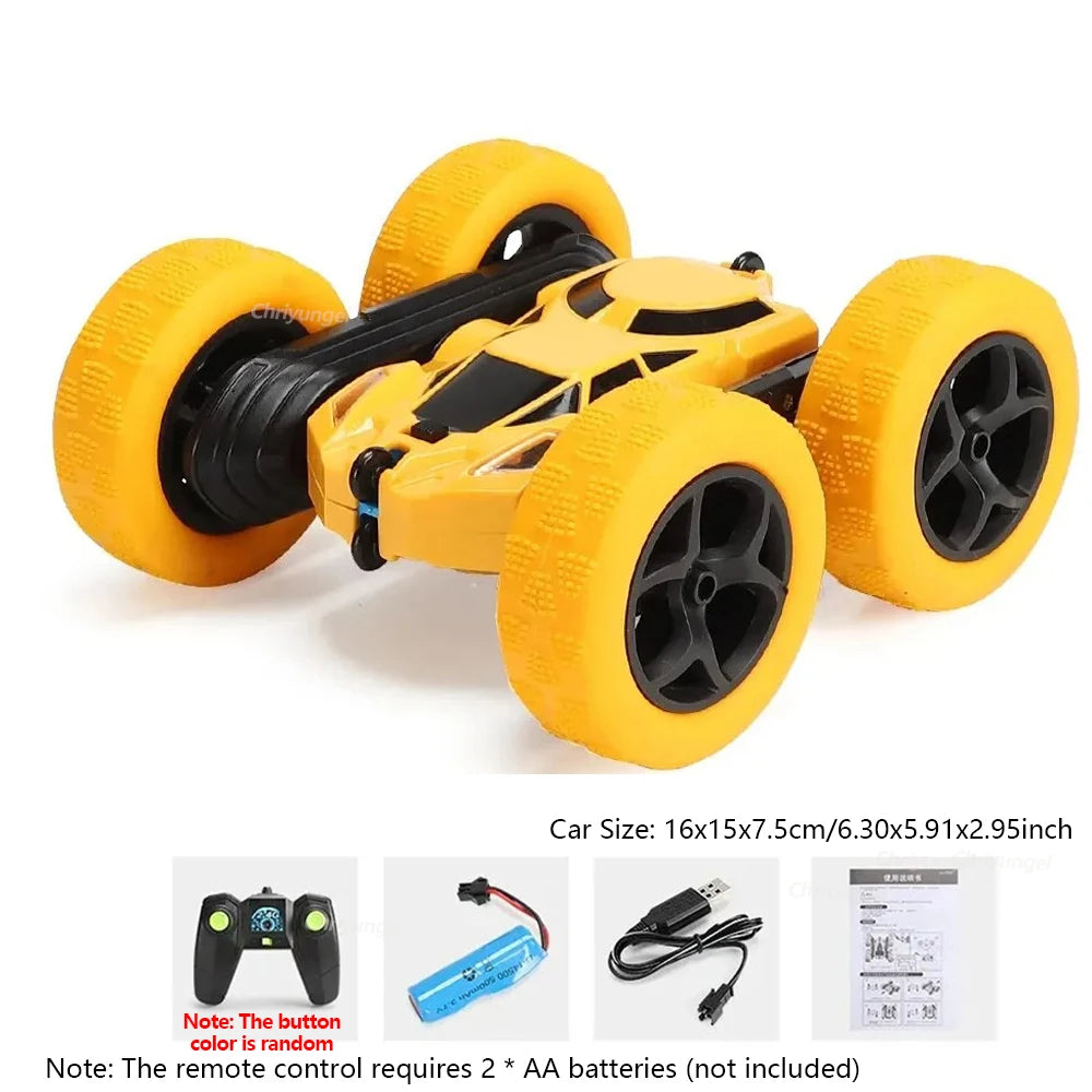 RC Stunt Car Children Double Sided Flip 2.4G Remote Control 360 Deree Rotation Off Road Drift RC Car Gifts For Kids Adults Boys 