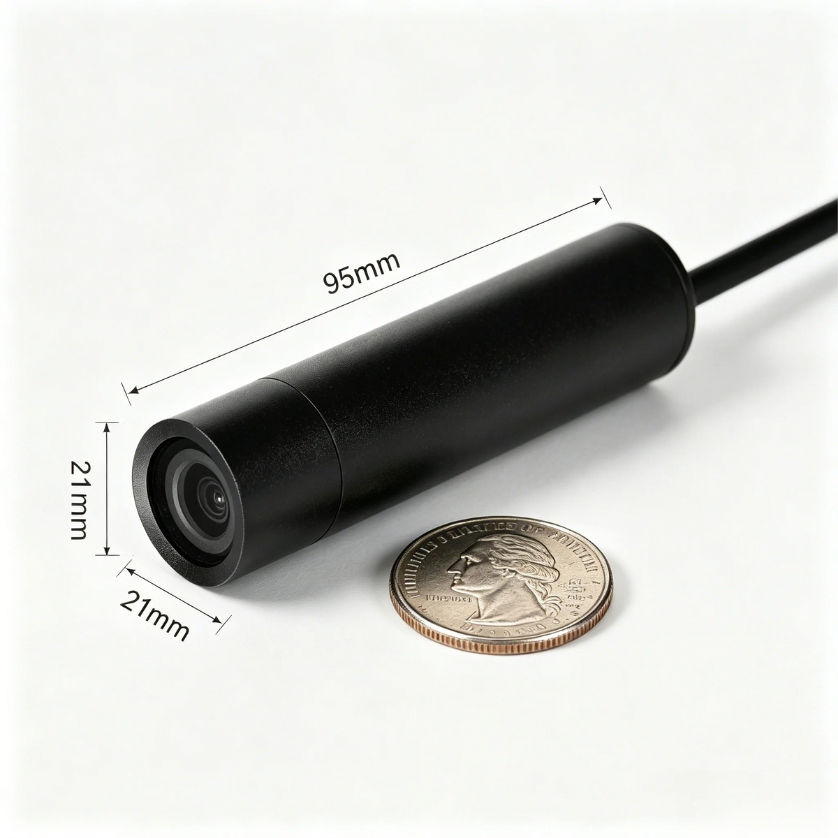 5MP IP66 PoE Mini Bullet Camera with Motion Detection