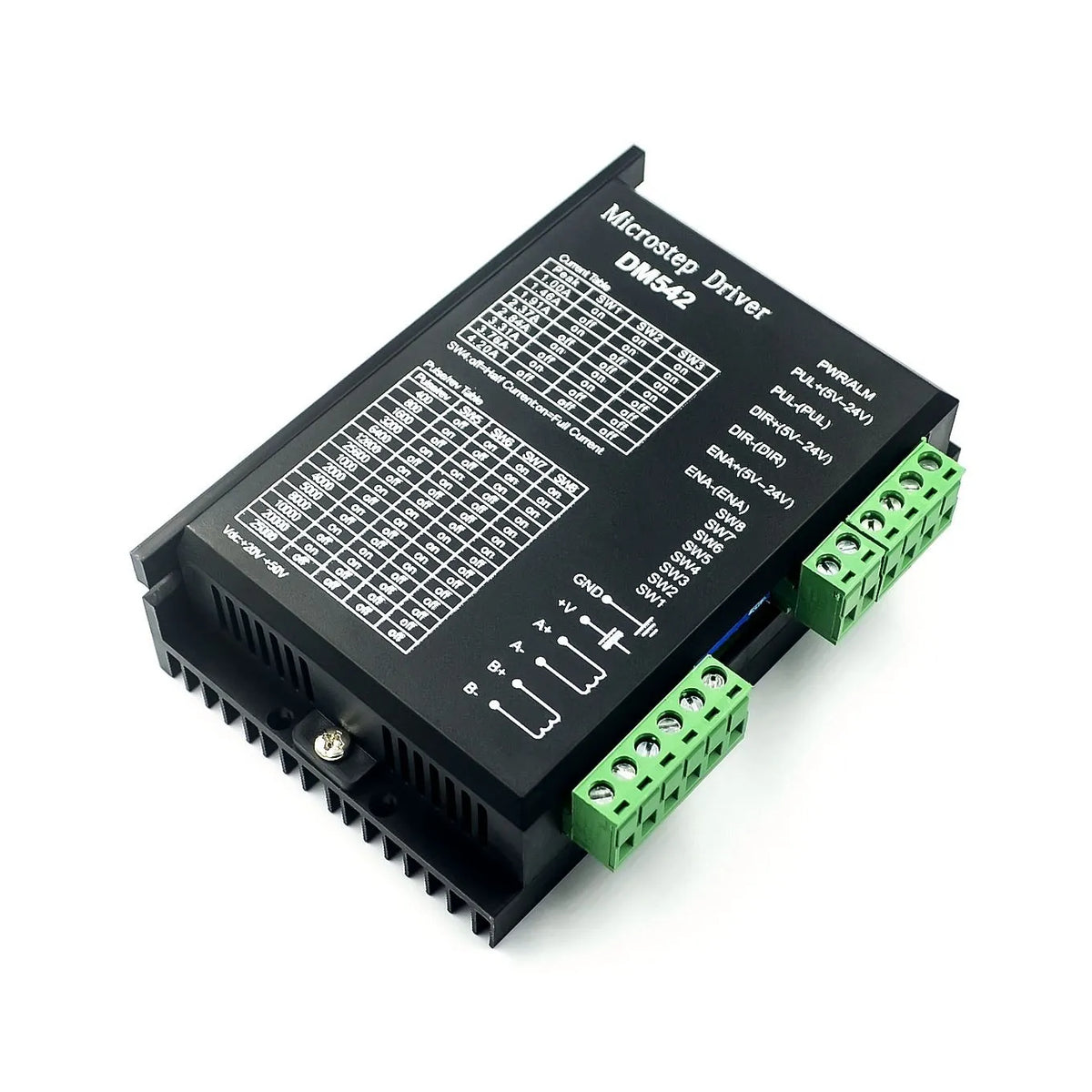 DM556 DM542 2-fase digital steppermotordriver for NEMA 17 23 34-serien steppermotor CNC-maskin 3D-skriver