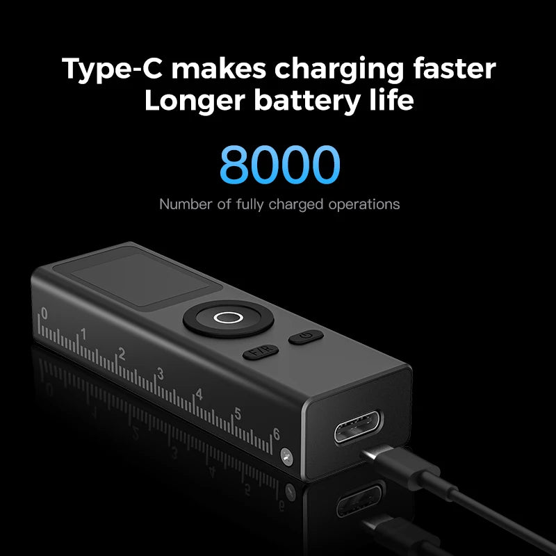 30m USB-Rechargeable Laser Distance Meter