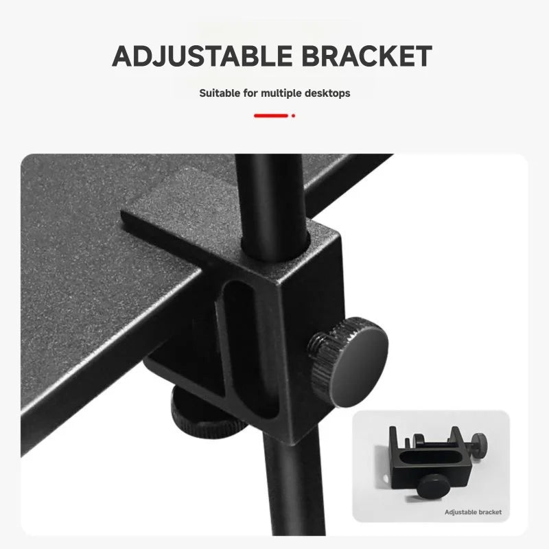 Adjustable Camping Lamp Stand Hook with 360° Positioning