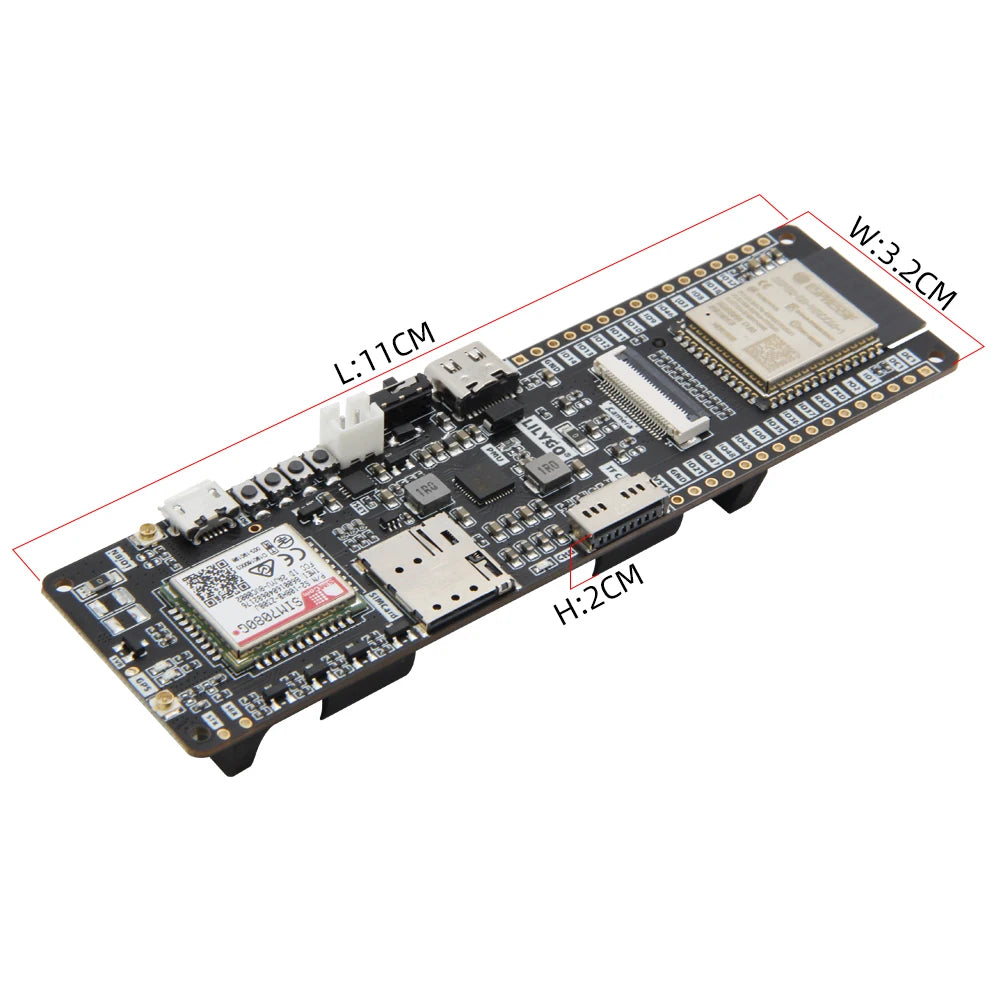 LILYGO® T-SIM7080G-S3 ESP32-S3 SIM7080 Entwicklungsboard Unterstützt Cat-M NB-IoT WIFI Bluetooth 5.0 Mit GPS Flash 16MB PSRAM 8MB