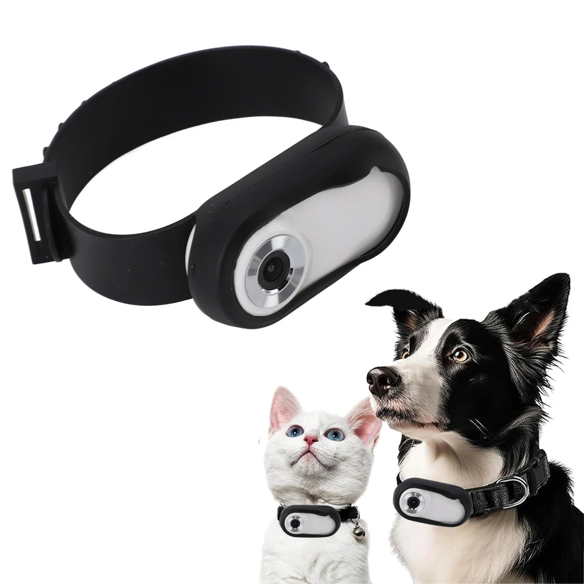 Rechargeable Pet Collar Camera