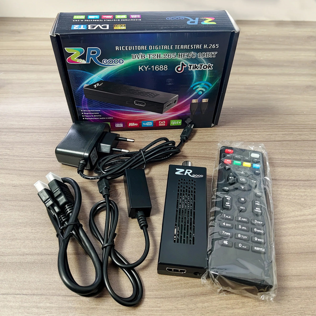 Zemaljski TV prijamnik DVB-T2 H.265 HEVC