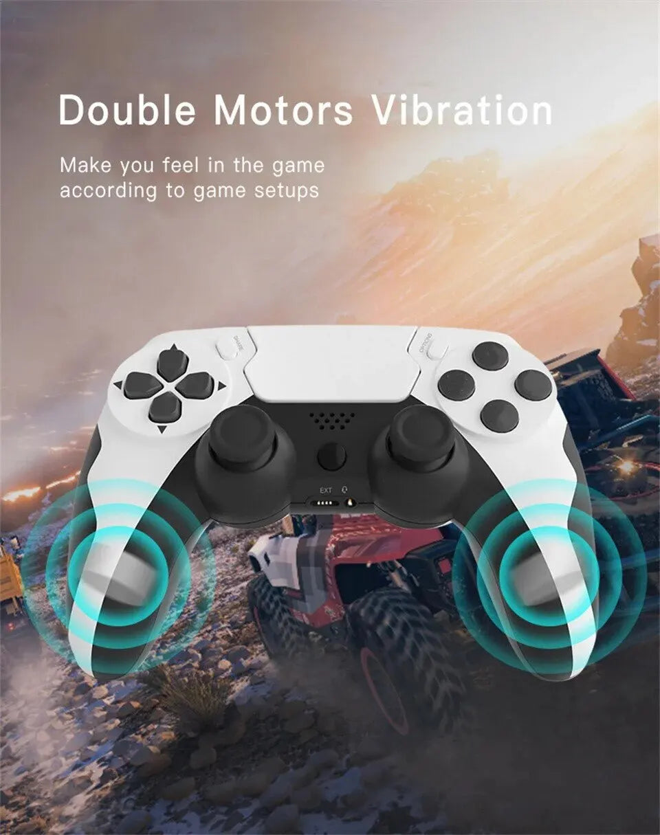 Wireless Gamepad with Six-Axis Gyroscope