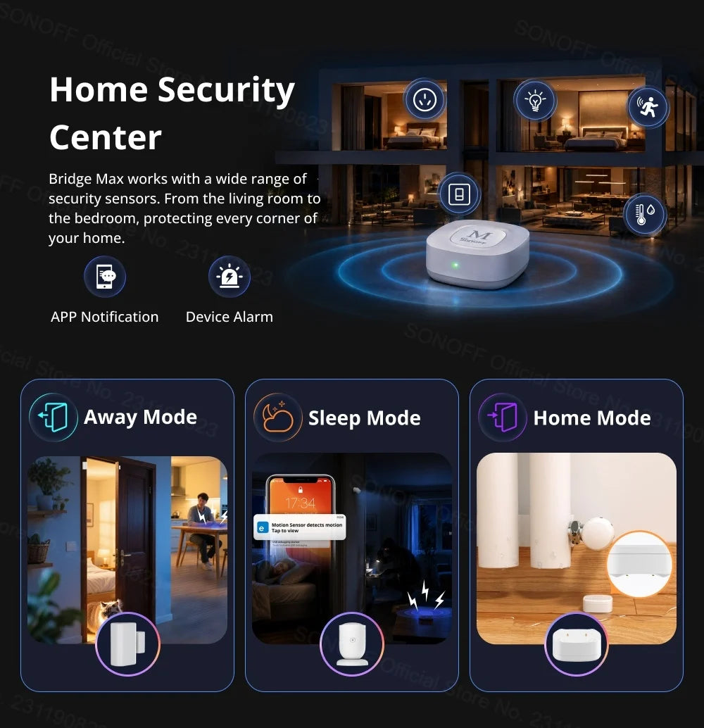 Puente Zigbee y Matter para hogar inteligente Gateway