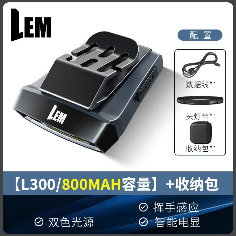 L300 LED Headlamp, 48 h Runtime, 10 m Beam, Elastic Headband