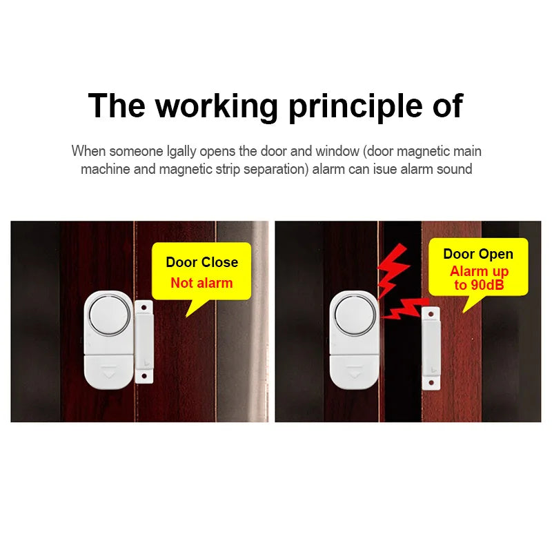 KERUI Wireless Door Sensor Alarm for Home Windows and Doors