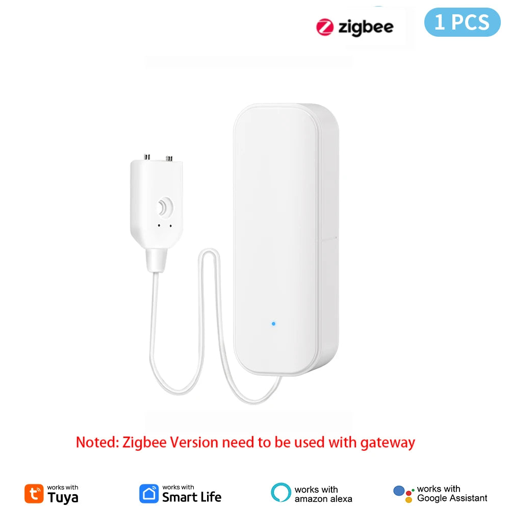 Water Contact Sensor with Probe, Wi-Fi or Zigbee Options