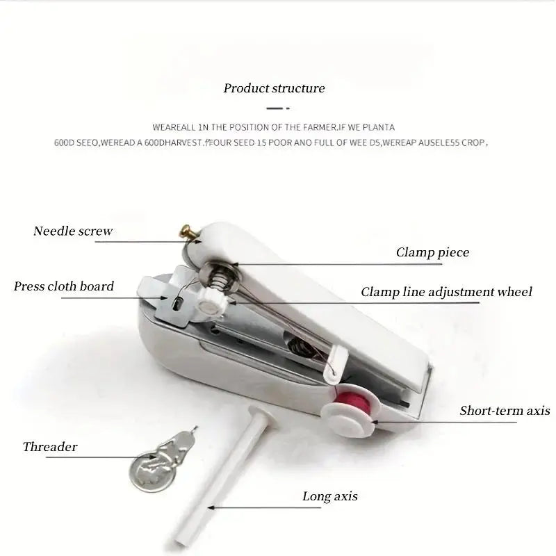 Portable Mini Manual Sewing Machine