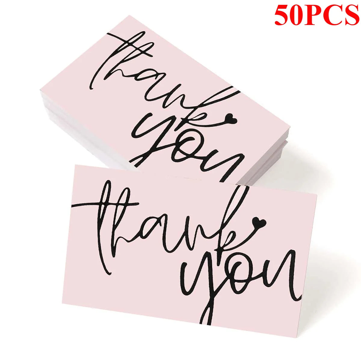 50 Thank You Cards Business Card Orders Thank You Party Cards Support Small Cards Thank You, Wedding Cards, Birthday Parties