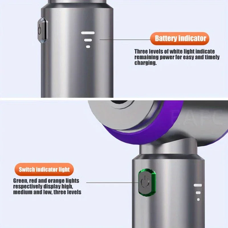 Cordless Handheld Vacuum 30000Pa for Car, Home, and Pet Hair