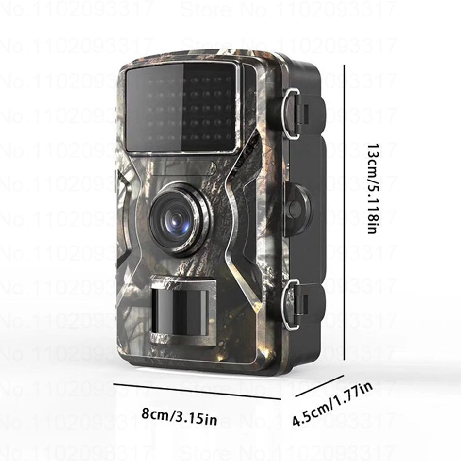 16MP 1080P Infrared Trail Camera for Wildlife Monitoring